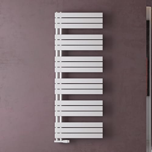 doporro Heizkörper Badezimmer Badheizkörper Badheizung Handtuchheizkörper 159x60cm Handtuchtrockner Handtuchwärmer Seitenanschluss Weiß