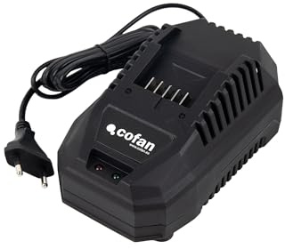 Cofan Cargador de batería rápido: 20V DC 4,5 A | Compatible con sistema 1 For All | Protección avanzada y ecualización inteligente