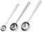Hwtcjx Cuillère Doseuse, Measuring Cups, 3 Pièces Inoxydable Cuillères à Mesurer pour la Cuisson, Tasses et Cuillères à Mesurer, Cuilleres Doseuses pour Mesurer Solides et Liquides (5ml/15ml/30ml)