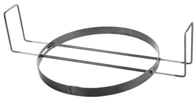 Porta Paellas Extensible de Acero Inoxidable – De 26 a 42 cm – Soporte Estable y Salvamanteles para Paellas – Agarre Seguro – Ideal para Servir y Presentar Arroces (i25)