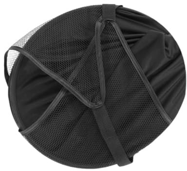 Toyvian 1 Pieza Toldo de carro carrinhosde bebé stroller Toldo elástico para cochecito auto parabrisas sol asiento cochecito cubierta UV sombrilla para cochecito barra de acero Black
