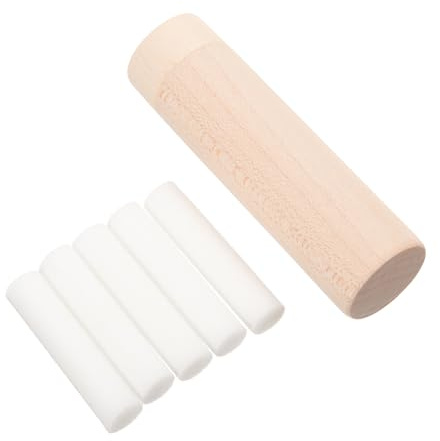 Healeved Praktische Aromatherapie Nasenstäbchen und Baumwolle Leere Röhren für Ätherische Öle Nasen Inhalationsstock für Effektive Atmungshilfe Unterwegs