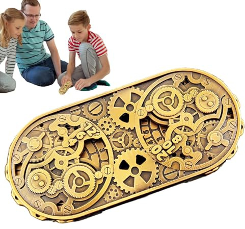 Kustimantu Spinner Würfel | Rollenspiel Drehbare Würfel | Gesellschaftsspiele Für Anfänger, Fantasy Aluminiumlegierung Mysteriöses Spielzeug Für Wohnheim, Reisen Und Zuhause