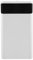 Lonrtesw 18650 Batteria Power Bank Box 5V 2.1A Display LCD 20000MAh Scheda di Alimentazione per Batteria 6X18650 Powerbank DIY(Bianca)
