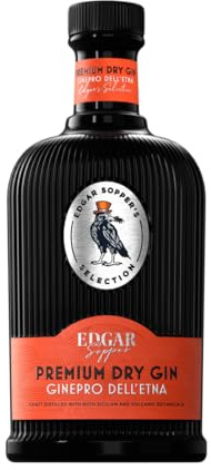 Edgar Sopper Premium Dry Gin 70cl – Ätna-Wacholder, Blutorange & Ginster – 45.3% vol.