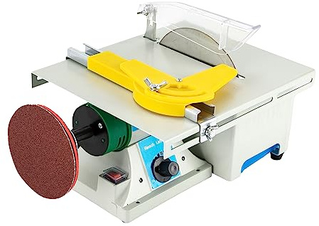 Poliermaschine für Edelsteine, 750 W, 10.000 U/min, Tischsäge, Tischsäge, 5-in-1, Bohrzangen, 1,5 – 10 mm zum Polieren, Schleifen und Schnitzen von Schmuck und Steinen