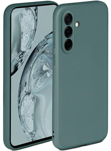 ONEFLOW Soft Case für Samsung Galaxy A57 5G Hülle aus Silikon mit Kameraschutz, Silikonhülle mit erhöhtem Schutz fürs Display, Backcover Schutzhülle, weiche Handyhülle, Petrol