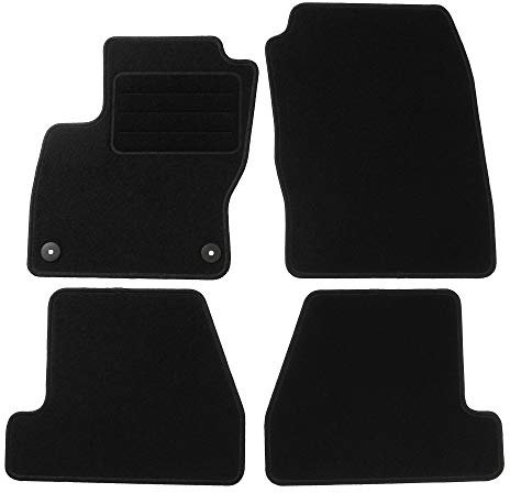 TEXER Textil Fußmatten Passend für Ford Focus III Bj. 2010-2014 Basic
