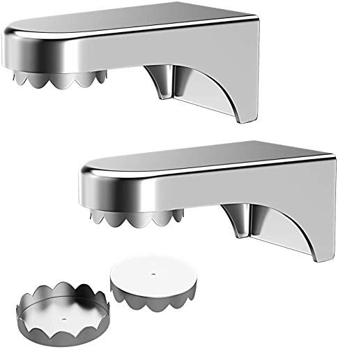 2 Stück Magnet-Seifenhalter, Seifenhalter, Edelstahl, Wandhalterung mit 4 Deckeln für Spüle, Waschbecken, Küche, Badezimmer