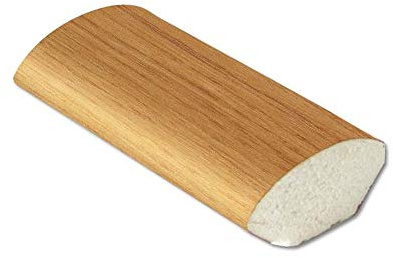 uPVC Plastic Quadrant Trim - Window/Tile Beading -13mm x 1m Length x 5 Pack - Irish Oak