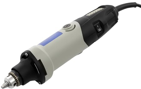 Mini meuleuse et mini forets, perceuse de meuleuse électrique, kit de ponçage rotatif à 6 vitesses, peut être utilisé pour graver, couper, meuler, couper, polir et percer