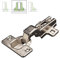 System Holz s.r.l. Kit 10 Cerniere Made in Italy per Mobili con Ante in Legno, colore: acciaio nichelato