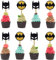 Batman Cupcake-Topper