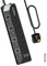 Extension Lead with USB Slots, 3 Way 2 USB Power Strip(13A/3250W), Multi Plug Extension Socket with Individual Switches, 1.5M UK Power Socket for Home Travel