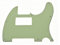 KLKL Humbucker Pickguard Mit Schrauben Scratch Plate Telecaster Guitar Schlagbrett für E-Gitarren (Color : 16)