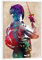 artboxONE Poster mit weißem Rahmen 18x13 cm Sport Fencing Sport - Bild Fencing Colorful fechten