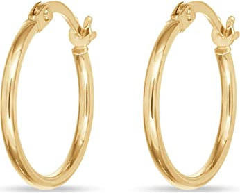 FAVS FAVS Damen-Creolen 375er Gelbgold