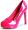 topschuhe24 2540 Damen Lack Plateau Pumps High Heels, Farbe:Pink 2540, Größe:36 EU