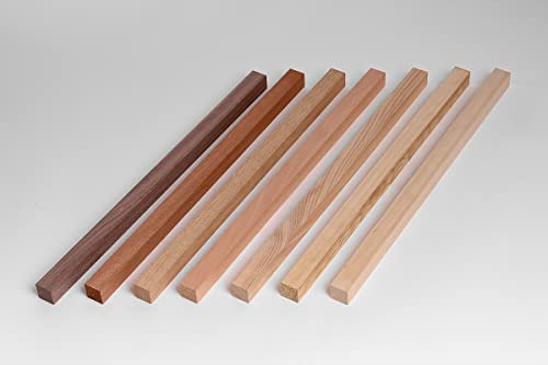Bundle - 7er-Set Holzleiste - 20/20/500 mm