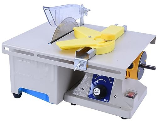 ALSUP Jewelry Lapidary Saw for Cutting Rocks, Mini Table Saws Grinder Polishing Machine 0-10000r/min with Flexible Shaft,Right Benchtop,110v
