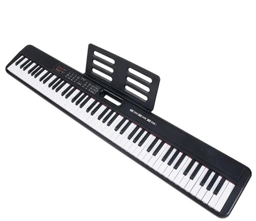 88 Keys Piano Musical Keyboard Professional Digital Electronic Organ Synthesizer Music Instruments Keyboard Piano for Beginner (Color : With Bluetooth)