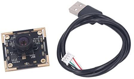 USB Kameramodul, USB2.0 Ausgangskameramodul, 1MP Kameramodul Ausgangscomputerkameraplatine 100 Grad mit Verzerrungspanorama Manueller Fokus