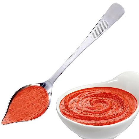 Cuchara de decoración de Chef | Saucier Pintura Cuchara Postre Pastel Gastronomía Cuchara Café | Cucharas de Filtro de Cuchara de Chocolate Profesional para Salsa, jarabes