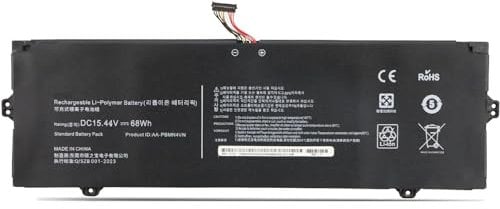 AA-PBMN4VN Batterie d'ordinateur Portable Compatible avec Samsung Galaxy Book Pro 360 15 15.6 NP950XDB NP950XDB-KA1US NP950XDB-KB1US NP950XDB-KC5US NP950XDB-KC3US NP950QDB Series(15.44V 68Wh)