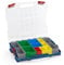 L-BOXX Sortimo W-BOXX 102 professional blau | Sortimentskasten L-Case | Schraubenbox Aufbewahrung mit transparentem Deckel | Kleinteilemagazin Alternative