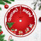 XUNIVERS 90cm Jupe Sapin de Noël,Couvre Pied Sapin Noel,Arbre De Noel Decoration,Couverture de Base de Sapin de Noël,Joyeux Noël Jupe d'arbre Tapis pour Sapin pour Noël,Noël Party Home Decor