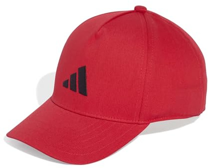 adidas Unisex niños Kids Cap, Pure Ruby/Black, L