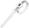Meowoo Ring Sizer UK, Ring Sizer Measure Sizes A-Z with Magnifying Glass Adjustable Ring Measurement Tool (Plastic Gauge-A-Z)