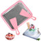 ACTOYS Fabricantes de Helados, Heladera Instantánea con 2 Espátulas, Ice Cream Rolls Maker Machine, Maquina Helado Frito para Sorbete, Yogurt Congelado, Gelato (Rosa)