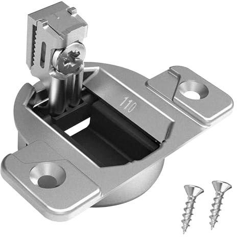Replacement for Blum 110 Cabinet Hinges – 110° Compact 33 Screw-in Cabinet Door Hinges, 4-Pack (Blum Hinges Compatible, Mounting Plate Not Included)