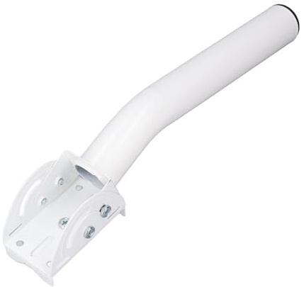 Hamwesh Support de Toit, Support de Pivot Réglable avec Un Angle de 160 Degrés pour V2 Satellite Kit Internet Bridge Wireless Bridge CPE Station Météorologique WiFi Router Antennes Extérieures