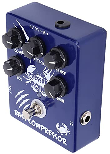 VGEBY CP‑45 Bass Compressor Pedal with True Bypass and Powerful Compression Effect for Instrumentalists