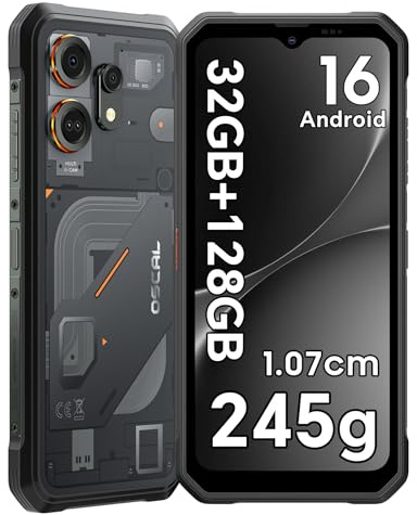 OSCAL Marine 3 Rugged Smartphone Noir