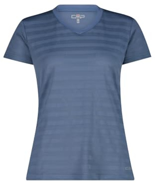 CMP Damen T-Shirt aus 4-Way-Stretch mit Dry Function atmungsaktiv, schnelltrocknend & geruchshemmend mit Dry Function. Perfekt für Sport & Outdoor. Gr. 38 = S