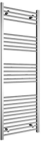 1800 x 600 mm Bathroom Towel Radiator Chrome Straight Towel Rail Radiator