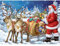 MXJSUA Diamond Painting, Diamant Painting Bilder, Diamond Painting Kinder, Diamond Painting Weihnachten DIY Diamant Snow Santa Erwachsene 5D Diamant Painting für Wand Dekoration 30x40cm Weihnachtsmann