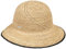 Seeberger Sonnenhut aus Stroh - Natur-Schwarz - One Size