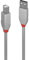 Cavo USB 2.0 Tipo A a B Anthra Line, 0.5m