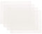 HomeDo Waterproof Silicone Placemats, Non-stick Baking Mat, Non-slip Dining Table Mat for Kids/Baby/Children, Heat Resistant Insulation Countertop Protector Pads (Clear, 40x30cm-4Pack)