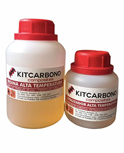 Kitcarbono Resina Epoxi Alta Temperatura 1kg
