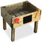 GartenDepot24 Kinder Hochbeet Frühbeet Treibhaus Kräuterbeet aus Holz, B50 x T40 x H45 cm