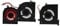 CPU Cooling Fan for MSI GS65/GS65VR 8SE/8SF/8SG/8RE/8RF, 4 Pin Aluminum Alloy Laptop Replacement CPU Cooler, Fan Radiator for MSI, Laptop Replacement Parts