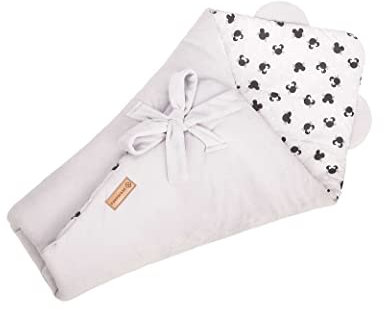 SERIMANEA Säuglings-Velours-Babyhörnchen Superweiche Wickeldecke Warmer Schlafsack Für Neugeborenei Mittlere Größe Ca. 70 cm X 70 cm I 100% Baumwolle
