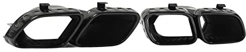 Cuifati AMG Auspuffblende, Doppelte Auspuffblende für Mercedes-AMG GLE63 W167 V167 C167 GLS63 X167 2020 Up Ersatz für Mercedes-AMG GT63 X290 2018–2020