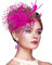 Silom Fascinators Hut für Frauen, Cocktail Tee Party Kopfbedeckung Blume Mesh Feder Fascinator Mädchen Blume Haarclip Fascinatoren Hut Braut Kopfschmuck Hochzeit Kirche Hüte