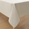 Homaxy Leinenoptik Tischdecke Abwaschbar Lotuseffekt Eckig 130 x 160 cm Tischtuch Leinendecke Wasserabweisend Tafeldecke Tischwäsche Fleckschutz, Beige